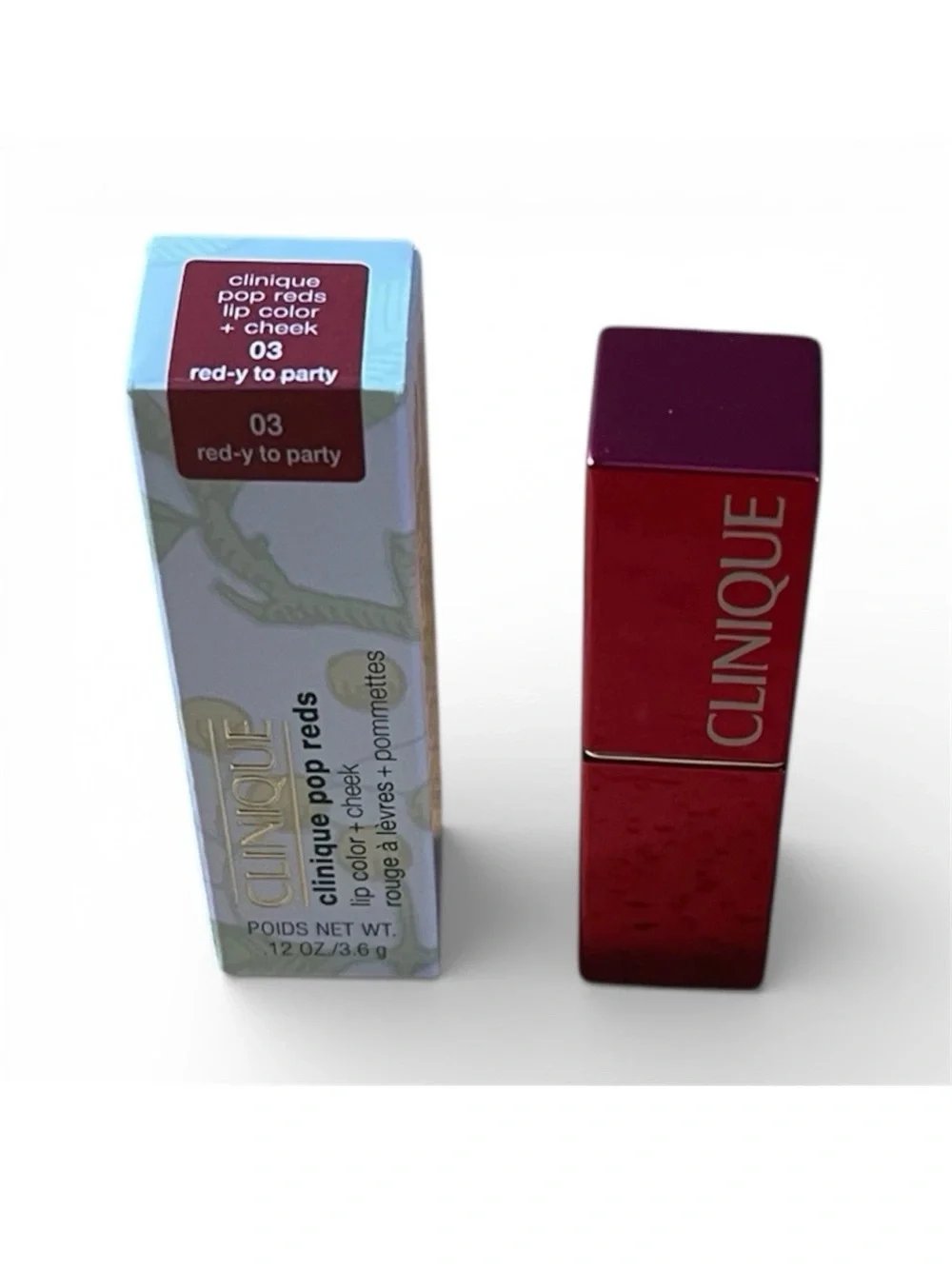 Clinique Pop Reds Lipstick - 03 Red-y to Party